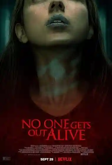 Poster of No One Gets Out Alive (2021) Hindi Dual Audio WEB-DL